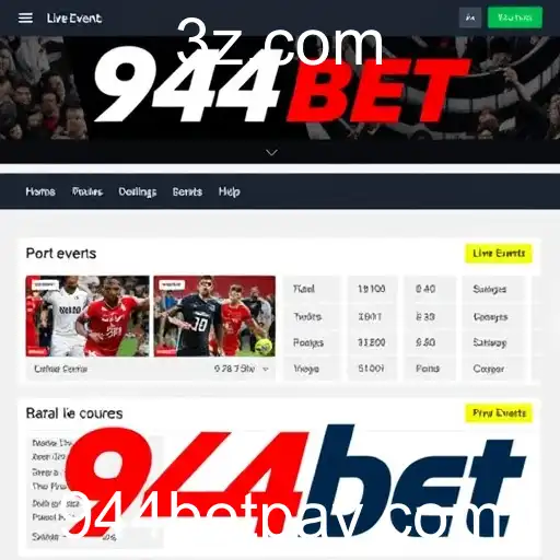 Os 'Live Events' no 944bet: A emoção das apostas em tempo real